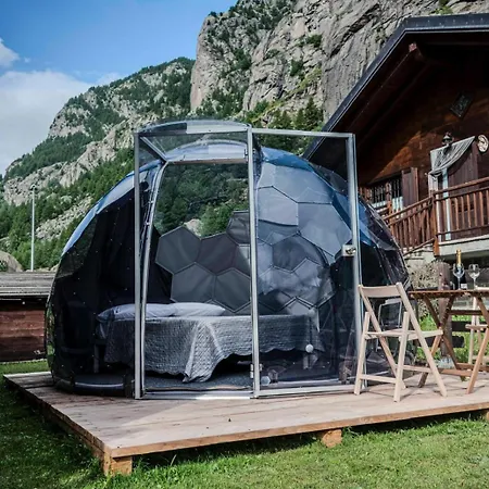 Bubble Gran Paradiso Lüks kamp alanı Noasca